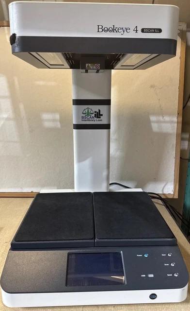 IMAGE ACCESS BOOKEYE 4 V1A Basic Scanner Model BE4-SGS-V3/BE4 Book ...