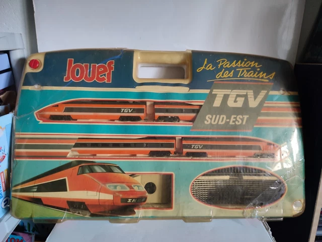 Jouef TGV Années 80 HO – Vintage Français – Bon état électrique (pantographe Incomplet)