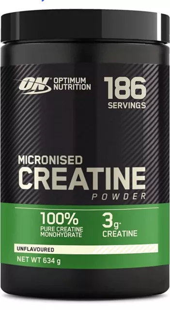 Optimum Nutrition 634G  Creatine Powder | Creatine Monohydrate | 186 servings |