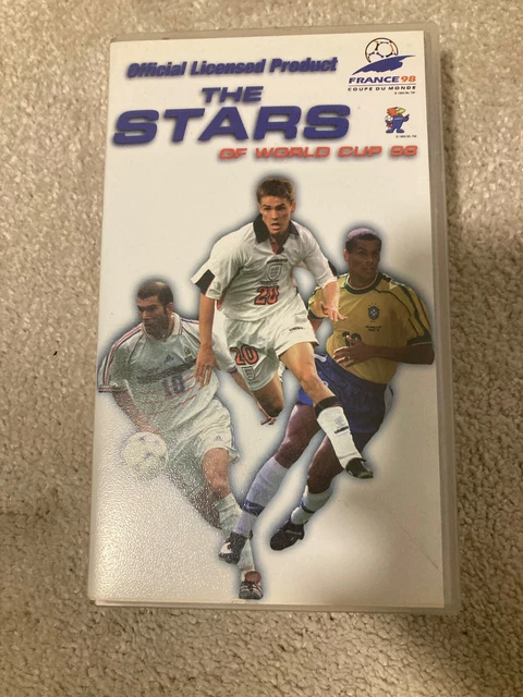WORLD CUP 1998 Football VHS 'The Stars Of World Cup 98' Sports