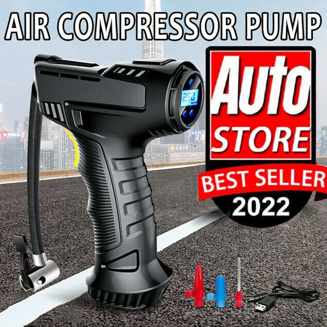 12V Portable Cordless Electric Car Tyre Inflator Pump  Tire Air Compressor Pump
