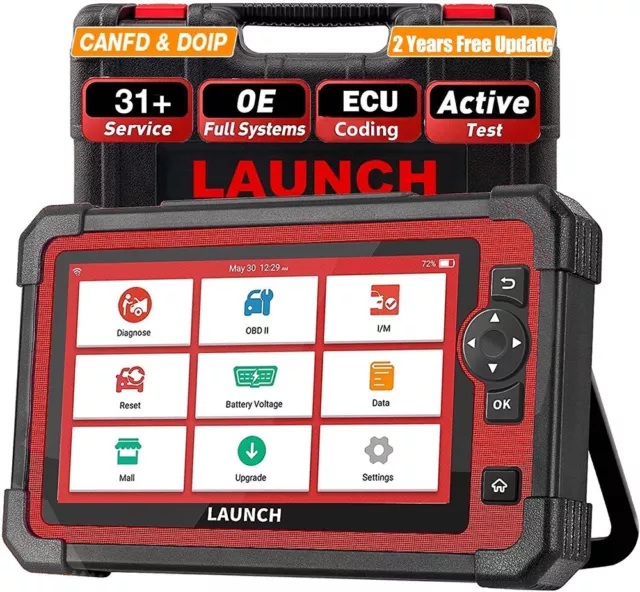 2024 LAUNCH CRP919E Dispositivo Diagnostico Auto OBD2 Scanner TPMS TUTTI I SISTEMI