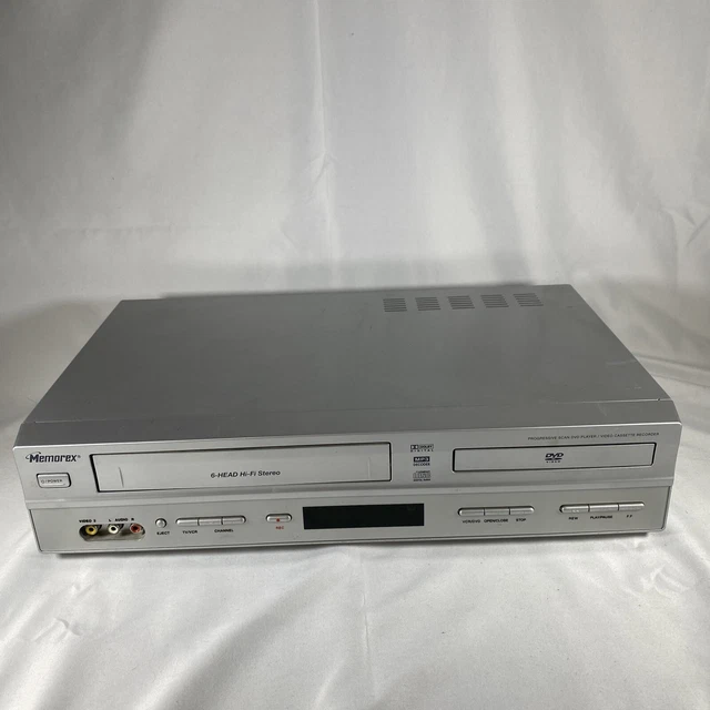 MEMOREX MVD4541 DVD VHS Player VCR Recorder Combo HiFi Stereo (Parts