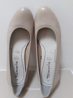 BAMA Scarpe da Donna Scarpe Basse Ballerine gr:40 uk:6 5 Beige 