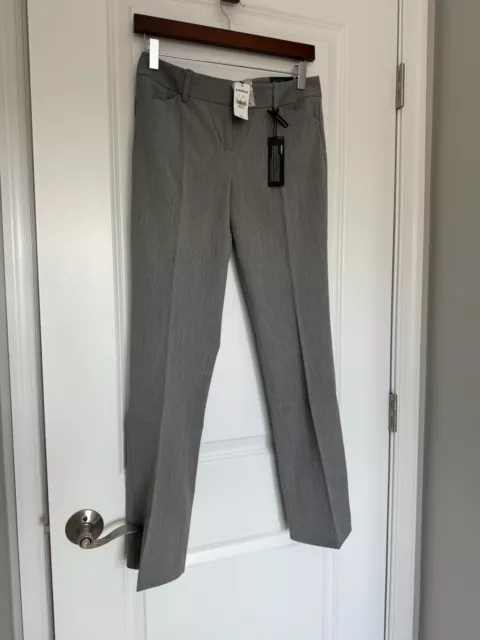 BNWT Express Women's Editor Grey Barely Boot Pants (Size 0S)