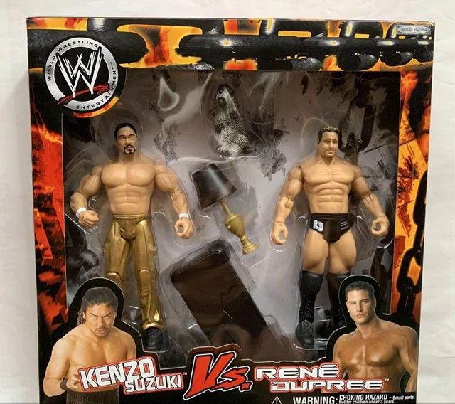 WWE ケンゾー・スズキ vs ルネ・デュプリー フィギュアセット WWE Jakks Pacific Kenzo Suzuki vs Rene Dupree Action Figure