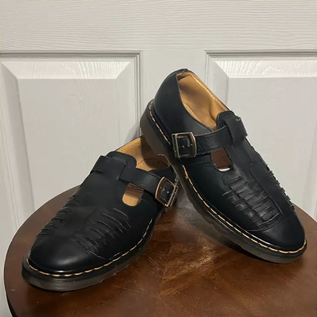 Dr martens mica woven sandals in black 2025
