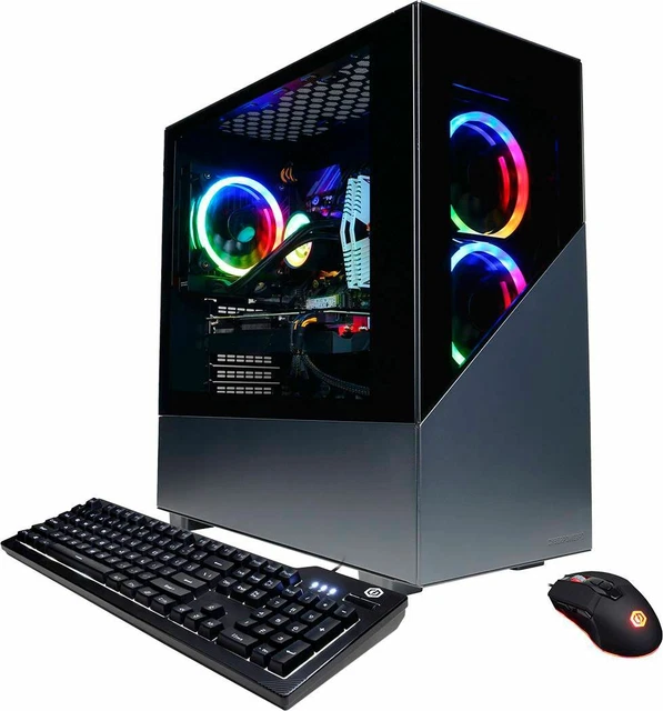 CYBERPOWERPC SLC8800BST DESKTOP Computer PC RTX 3070 i7 1TB SSD 16GB
