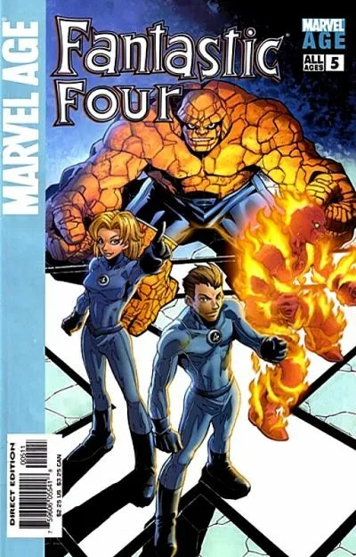 Marvel Age Fantastic Four #5 Marvel Comics October Oct 2004 (VFNM)