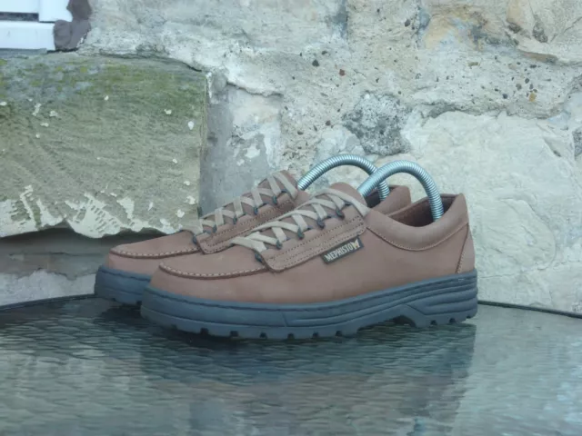 MEPHISTO TRAMPOLINS SHOES UK6.5 Brown Nubuck Casual Rainbow Cruiser Oi Polloi 49.99 PicClick UK