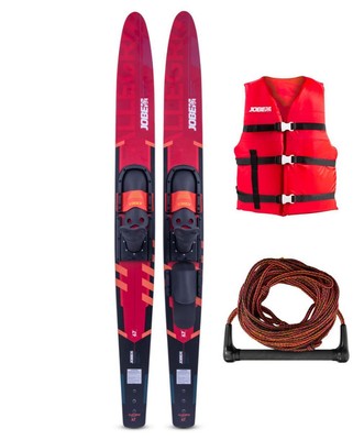 Jobe Jobe Devocean Gouverne Bois Native Finnen Ski Nautique Paire de Skis G-7 