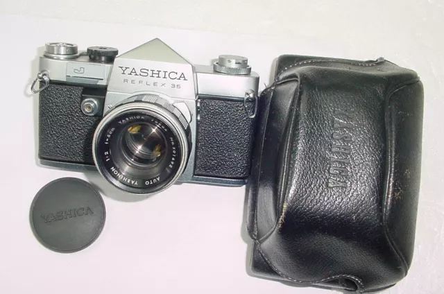 Yashica J Reflex 35 Manual 35mm Film Camera with Yashinon 5 cm f/2 Lens - Ex++