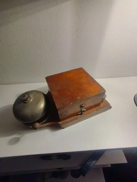 Carillon Sonnette De Téléphone Ancien "Ivry Port Téléphonique"