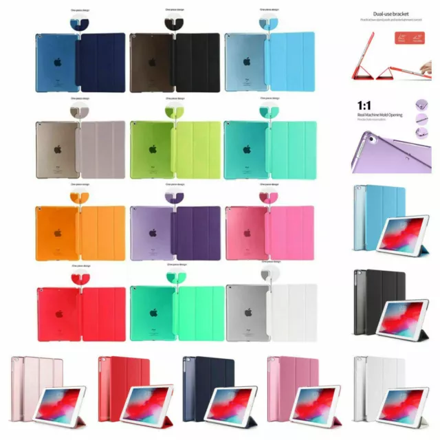 For iPad 10th 9th 8th 7th 6th 5th Gen Air 4 3 2 Mini 6 Stand Case Cover 3 Lines