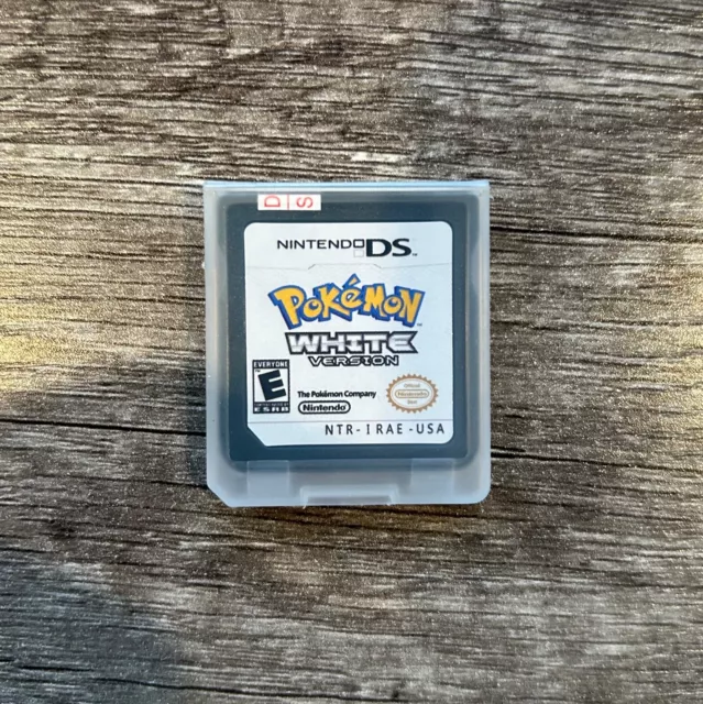 Pokemon White Version for Nintendo DS NDS 3DS US Game Card 2011 USA Seller Mint