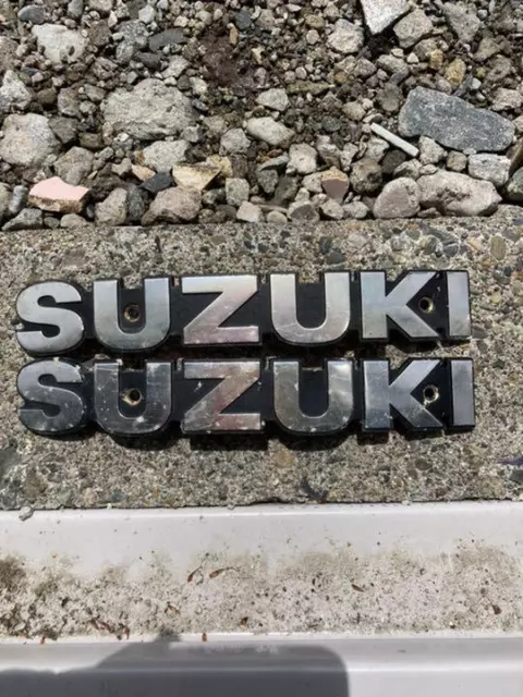 Suzuki Genuine Tank Emblem GS400 GSX400E Then Item