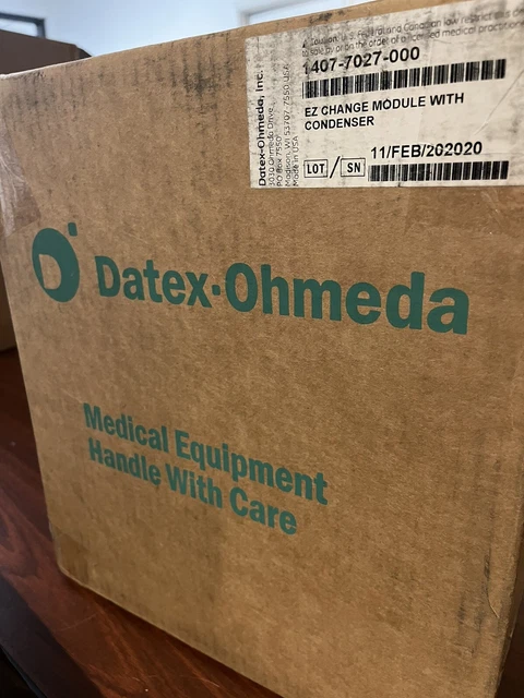 GE Datex Ohmeda 1407-7027-000 EZ Change Module With Condenser