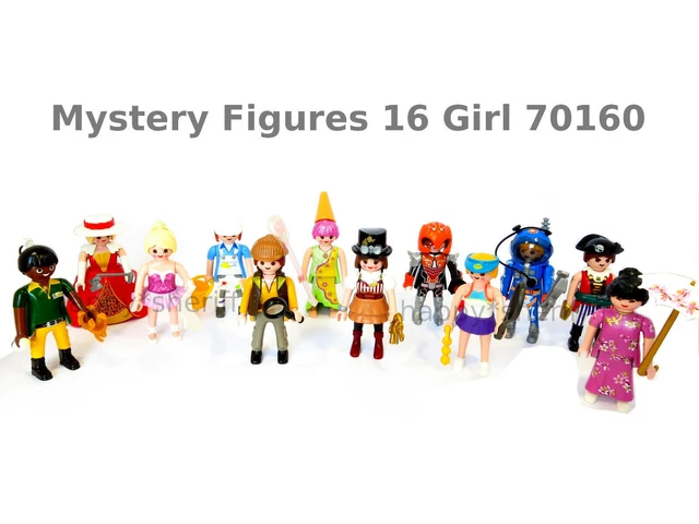 Playmobil TOUS 12 Figurines Fille Série Mystère 16 70160 Neuf