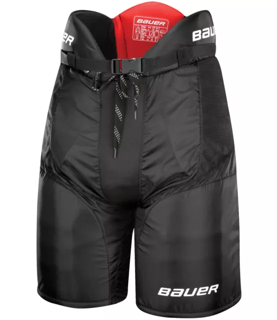 Bauer Eishockey Hose Vapor X700 Junior (schwarz, navy, rot)