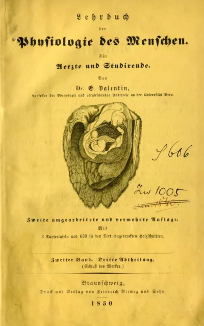 Lehrbuch der Physiologie des Menschen