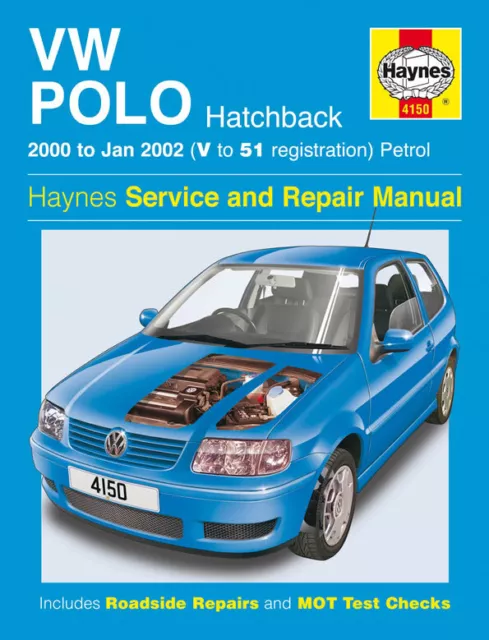 VW Polo Hatchback Petrol (00 - Jan 02) Haynes Repair Manual (Paperback)