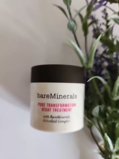 bareMinerals Pure Transformation Night Treatment MEDIUM 2g New Sealed