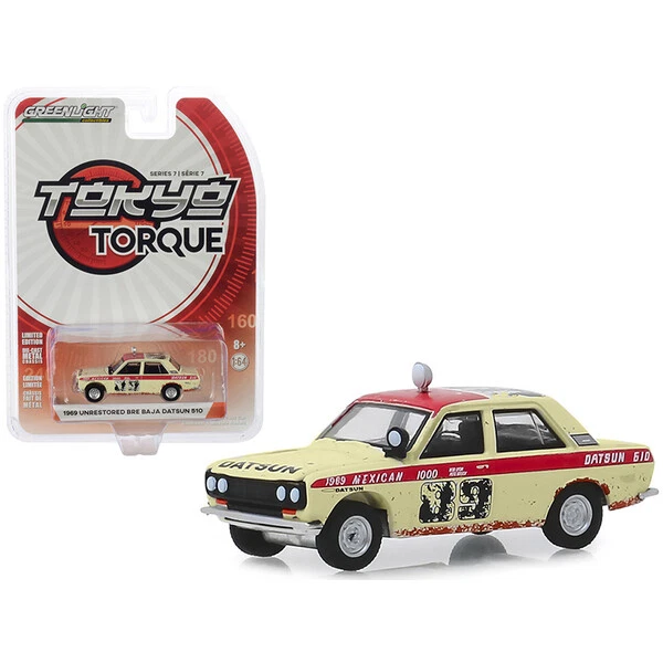 1969 Datsun 510 4-Door Sedan #89 Peter Brock "Brock Racing Enterprises" (BRE)...