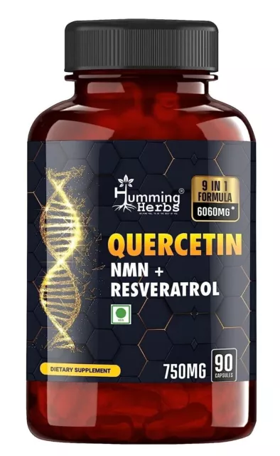 Quercétine 1500 mg servie avec bromélaïne, zinc et resvératrol Soutien...