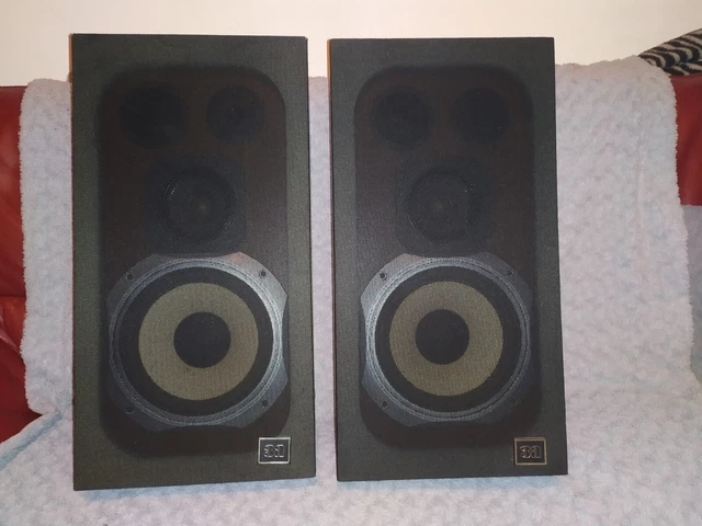 Paire D'enceintes Vintage TOA BS-967, Sphériques, Diffusion 360°, 10W, Une Endommagée