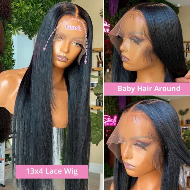 Perruque Cheveux Humain Bresillienne 360 HD Full Lace Frontal 13x4