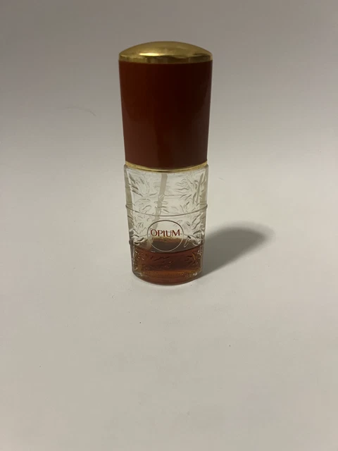Vintage OPIUM Yves Saint Laurent 1 oz 28g  Eau De Toilette Parfum Perfume