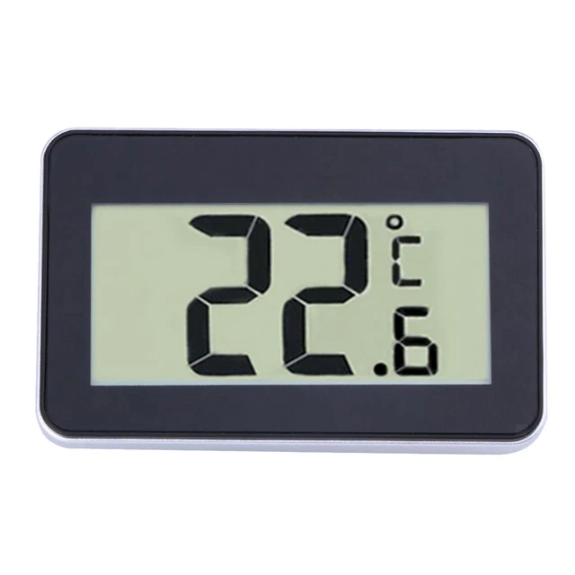 Thermomètre Numérique LED Pour Voiture - Sonde 1 Mètre - Plage -50°C à +110°C - Alimentation 5-12V - Affichage Rouge/bleu/vert - 11