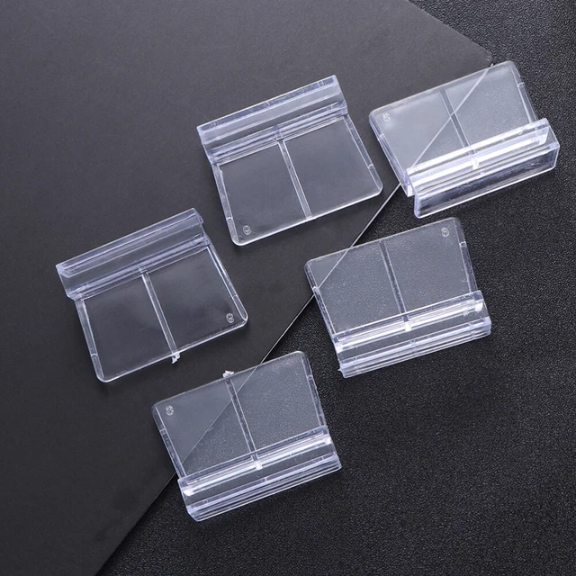 10 Pcs No Slipping Glass Cover Clip Plate Frame Holder Stand