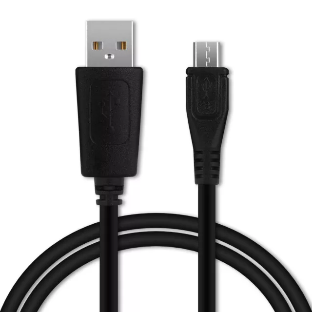 USB Kabel für Garmin nüvi 3490LMT Overlander Edge 520 Plus Ladekabel 1A schwarz
