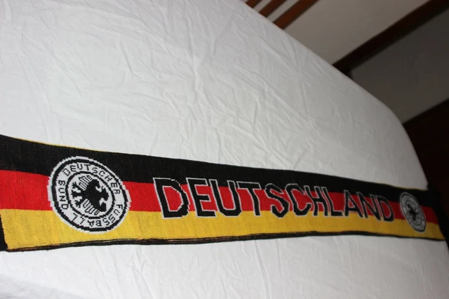 Sciarpa Calcio Germania - Doppia Maglia, 100% Acrilico, 140x18 Cm - Per Tifosi E Eventi Sportivi - Foto 8