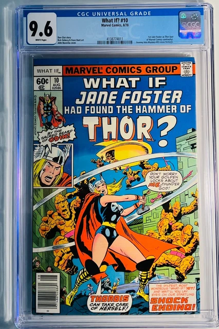 1978 What If? 10 CGC 9.6 1st Jane Foster as Thor. Journey Into Mystery 83 cover