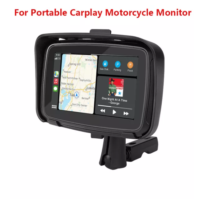 Portable 5 inch Wireless Apple Carplay Android  For Motorcycle Navigator Monitor