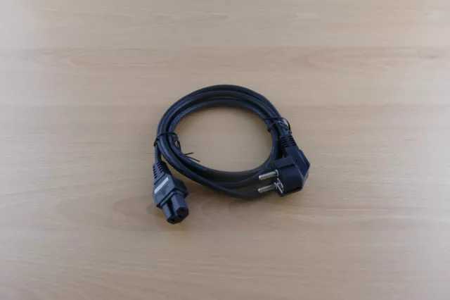 Kabel für AMC Atmosfera - Navigenio - Samowar - Warmgerätestecker 2m schwarz