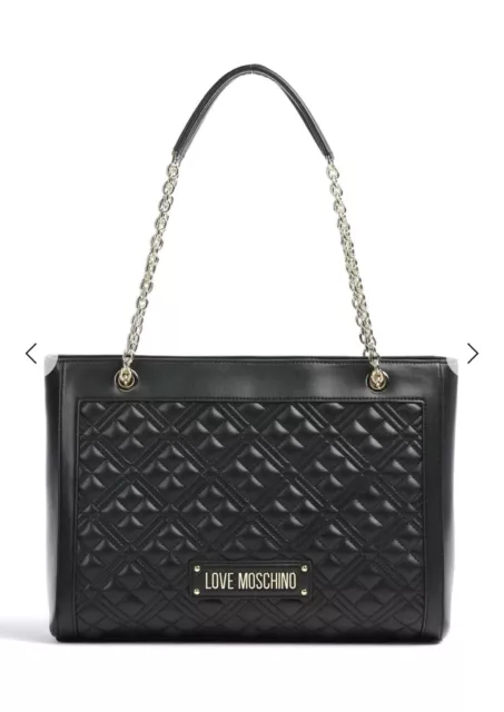 LOVE MOSCHINO Tasche Quilted Shopper Lederimitat