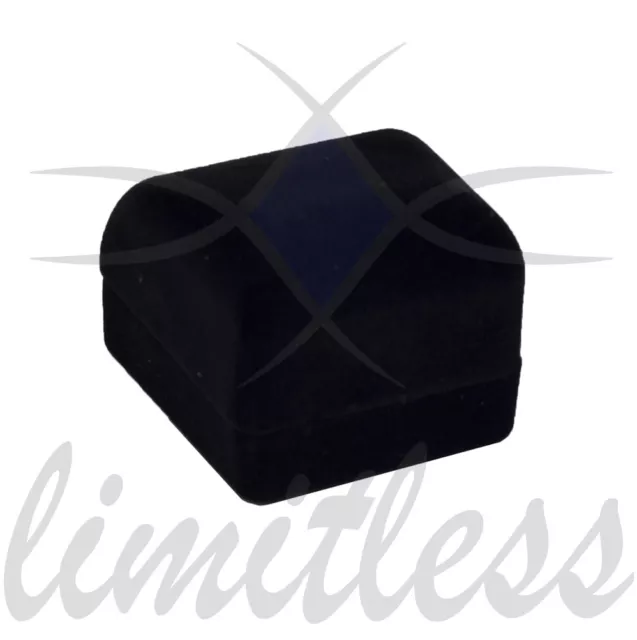 Black Velvet Ring Box Fancy Ring Box Elegant Ring Box Simple Ring Box