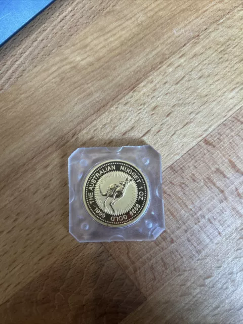 Australian Nugget 1 Oz fein Gold