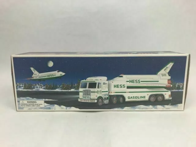 Hess 1999 Toy Truck and Space Shuttle With Satellite - N127