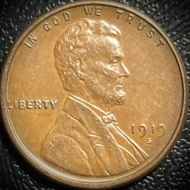 1919 S Lincoln Wheat Cent - XF - 1C