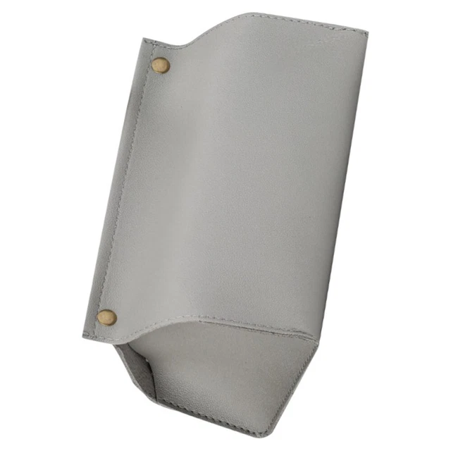 Cubierta de pañuelo, soporte de pañuelo rectangular cuero PU para