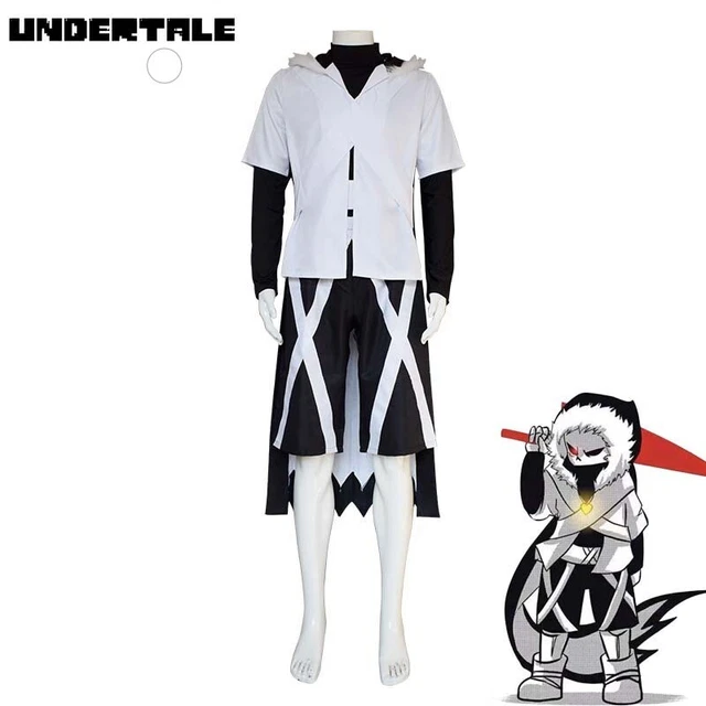 GAME UNDERTALE XTALE Cross Sans Cosplay Costume Unisex Uniform Full Set ...