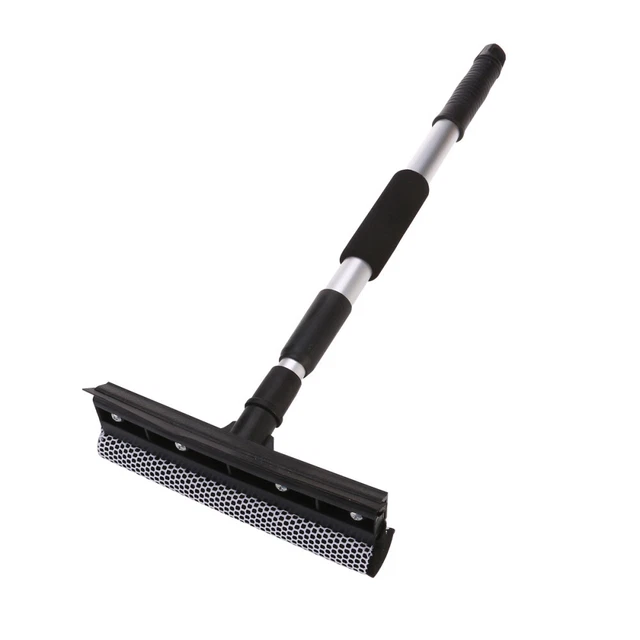 FALISOT Balai En Caoutchouc Pour Chien Avec Raclette Et Poignée Télescopique De 58 Po Pour Tapis Carrelage Et Bois Franc Original Fjis1309