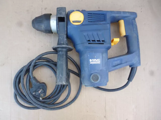 Mac Allister SDS Rotary Hammer Drill 230V 240V Corded MRH900 Working