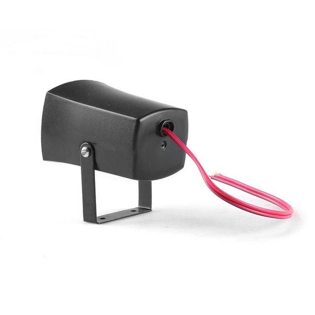 Easy Installation Car Modification Accessory 12V Reversing Bee Horn in Black