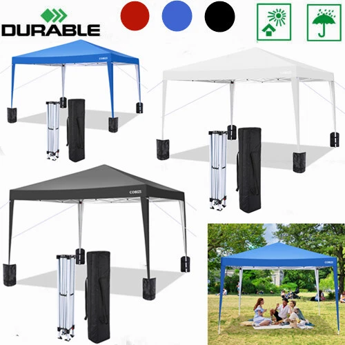 3x3/6m Klapp Pavillon WASSERDICHT Pop-up Faltpavillon Party Gartenzelt UV Schutz