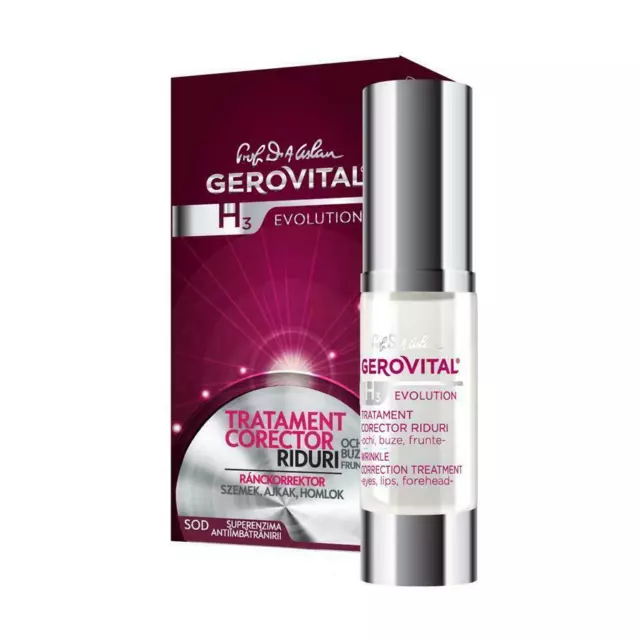 Tratamiento Corrector Arrugas Gerovital H3 Evolution 15 ml